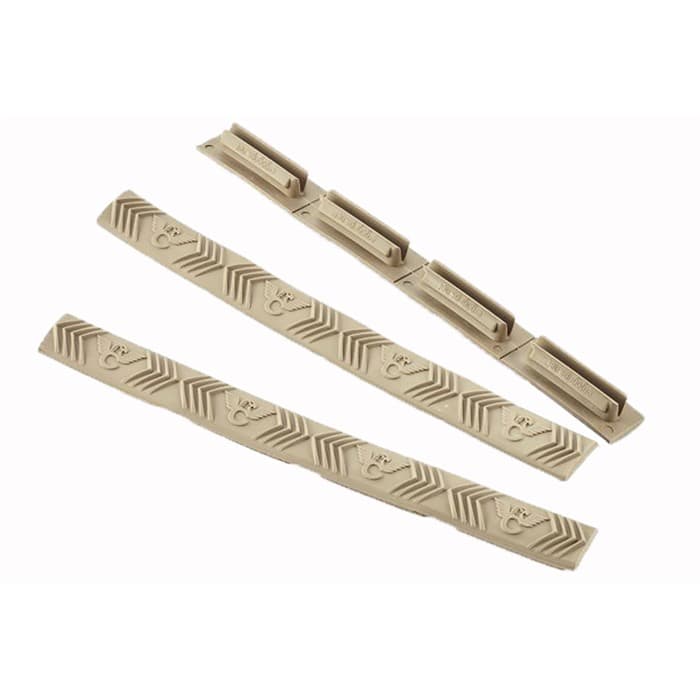 Wilson Combat M-LOK Rail Cover 4-Slot 3-Pack Flat Dark Earth Polymer