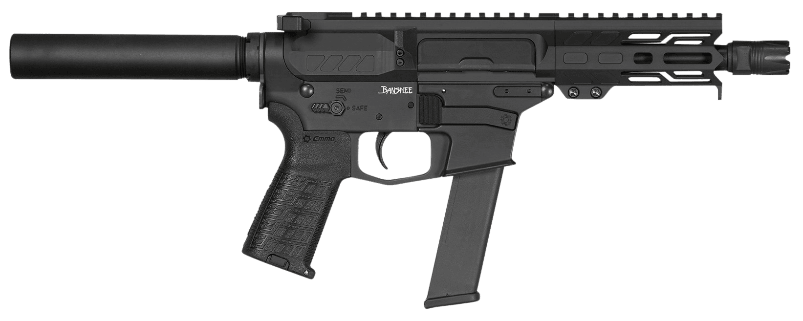 CMMG Banshee MKGS 40 S&W 5" 22 Rounds M-LOK Handguard Optic Ready