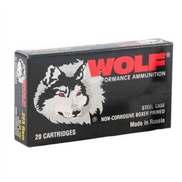 223 REMINGTON 55GR HOLLOW POINT 20/BOX