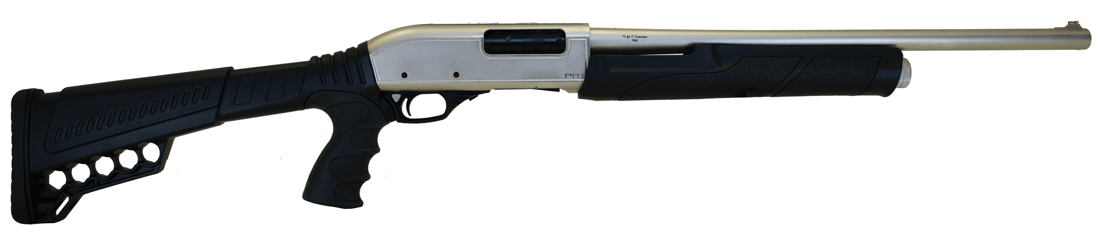 Citadel CDP Force Tactical 12GA, 20in. Barrel, 3rd, Black Stock & Forend - Gray (FRPAX1220NKL)