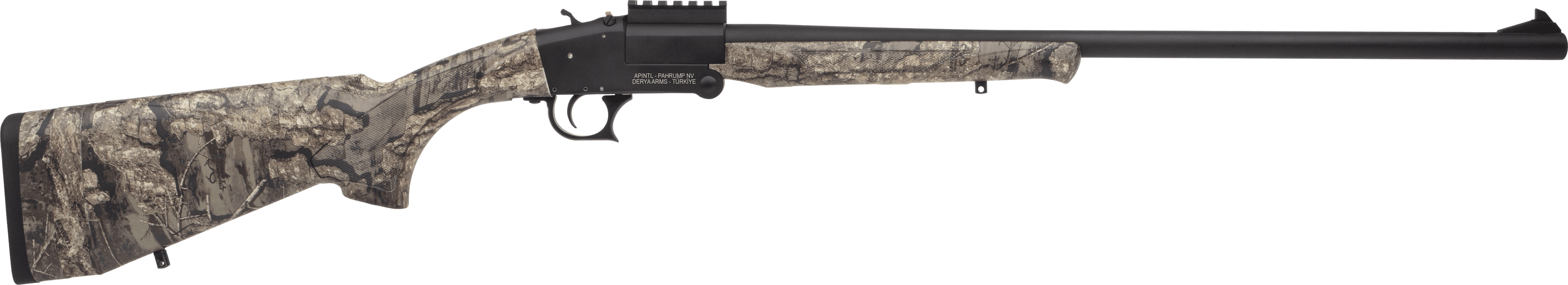 Armscor Single Shot 20GA, 24in. Barrel, 1rd, Realtree Timber Camo Stock & Forend - Black (BRTS2420)