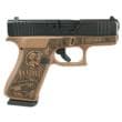 Glock G43X Custom 9mm Luger 3.4in Barrel 10rd Bourbon Country