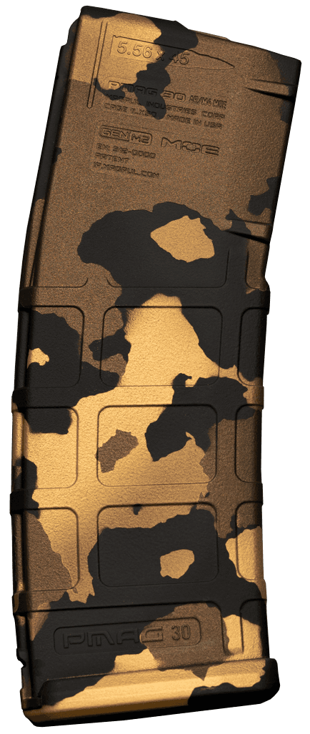 Weapon Works PMAG GEN M2 MOE 30rd Polymer Magazine Fits AR M4 5.56x45mm NATO Gold Granite