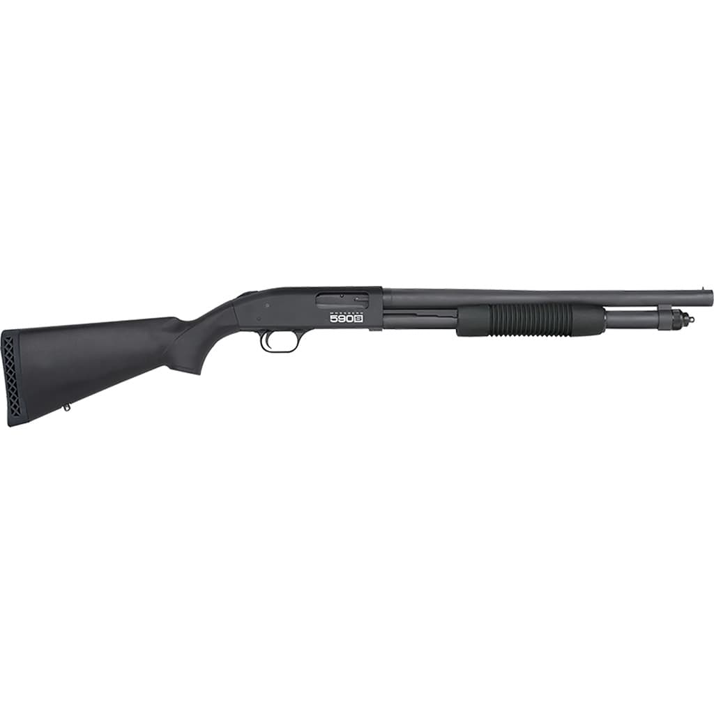 590S COMPLIANT 12 GAUGE 18.5'' BARREL PUMP SHOTGUN BLACK