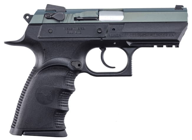 Mr Baby Eagle 9mm 3.85 North Lights Slide 15rd