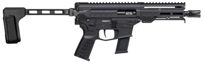 CMMG Dissent MKG 45 ACP 6.5" 13rd Cerakote Finish