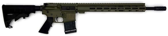 Great Lake Firearms GLFA AR-15 450 Bushmaster 18 Inch 5 Round ODG Cerakote