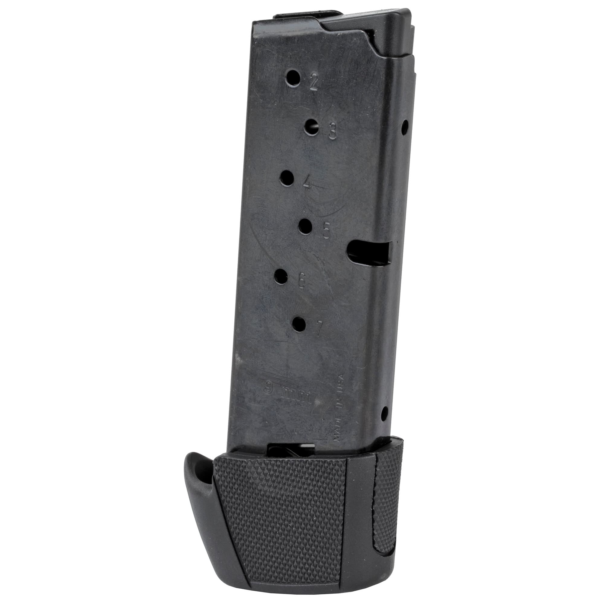 Ruger Blued Steel Extended 9mm Magazine Grip Extension for Lc9 Ec9