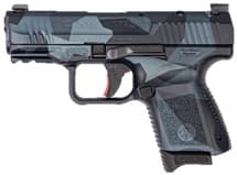 Canik TP9 Elite Sub Compact-Blem, 9mm Luger, 3.6in. Barrel, 15rd - Blue (HG5610SB-X)