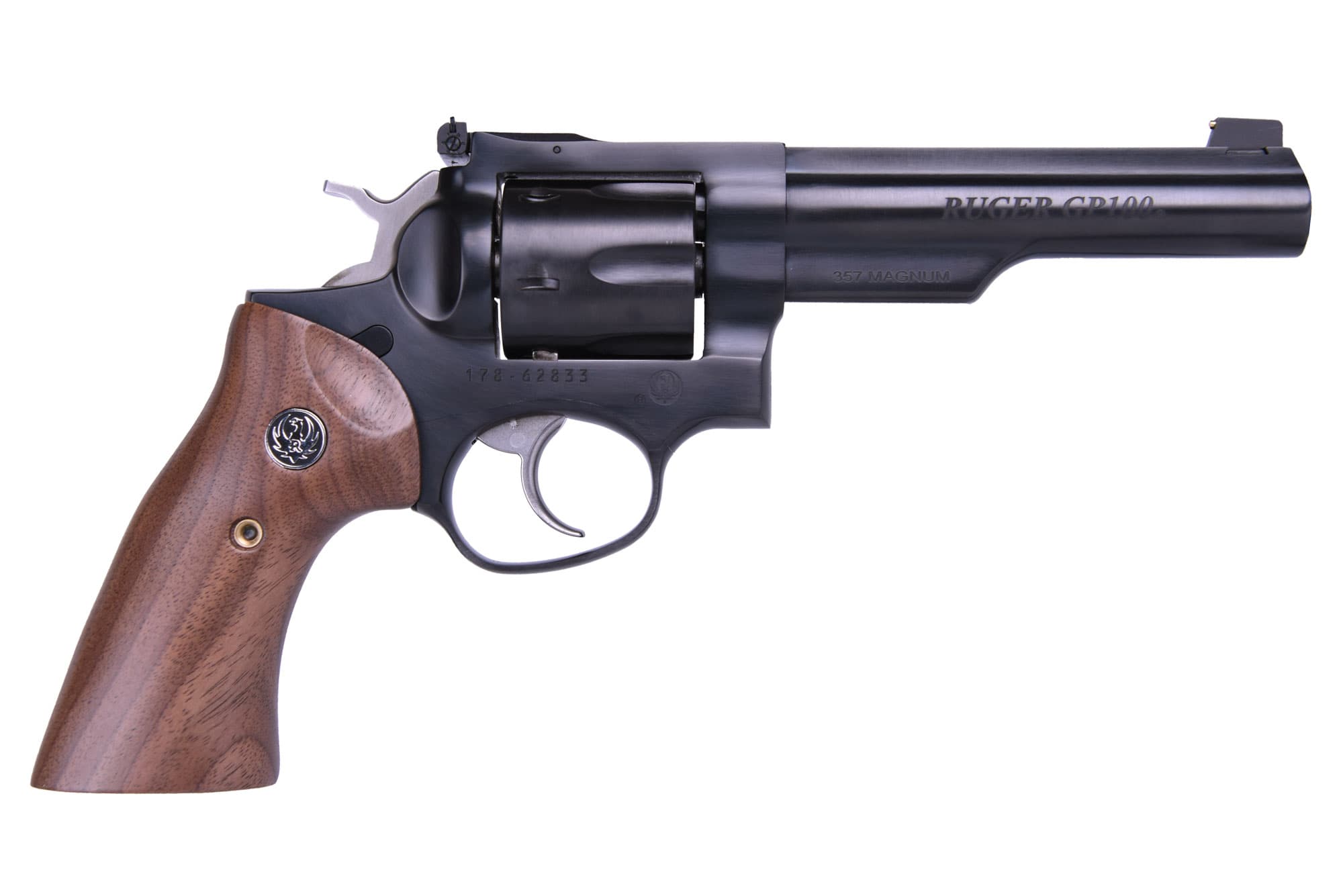Ruger GP100 357 Magnum, 5in. Barrel, 6rd - Blued (1768)