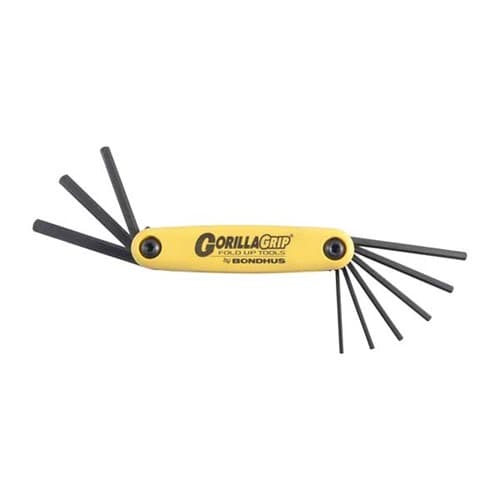SAE HEX WRENCH 9-PIECE SET (5/64''-1/4'')