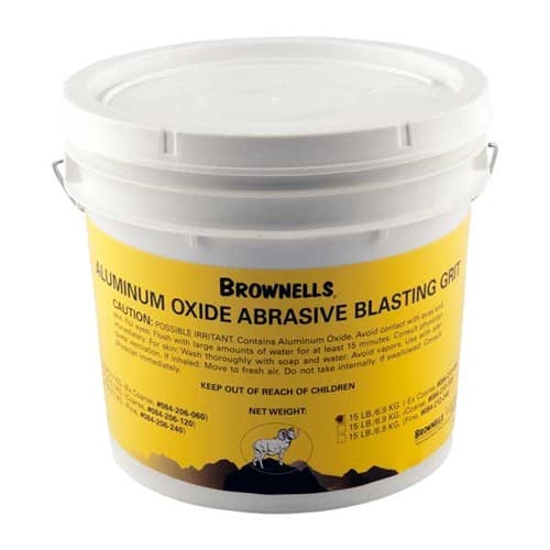 ALUMINUM OXIDE ABRASIVE BLASTING EX-COARSE 60 GRIT 15LBS