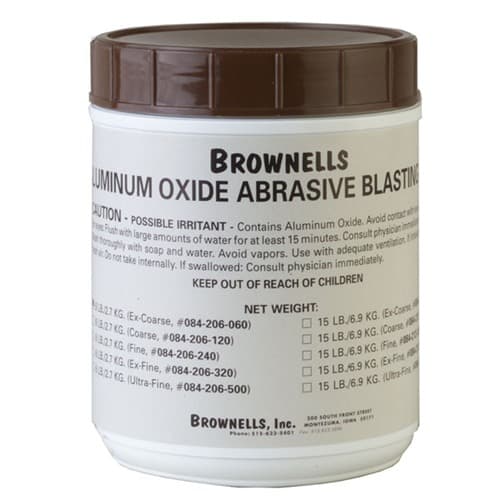ALUMINUM OXIDE ABRASIVE BLASTING EX-COARSE 60 GRIT 6LBS