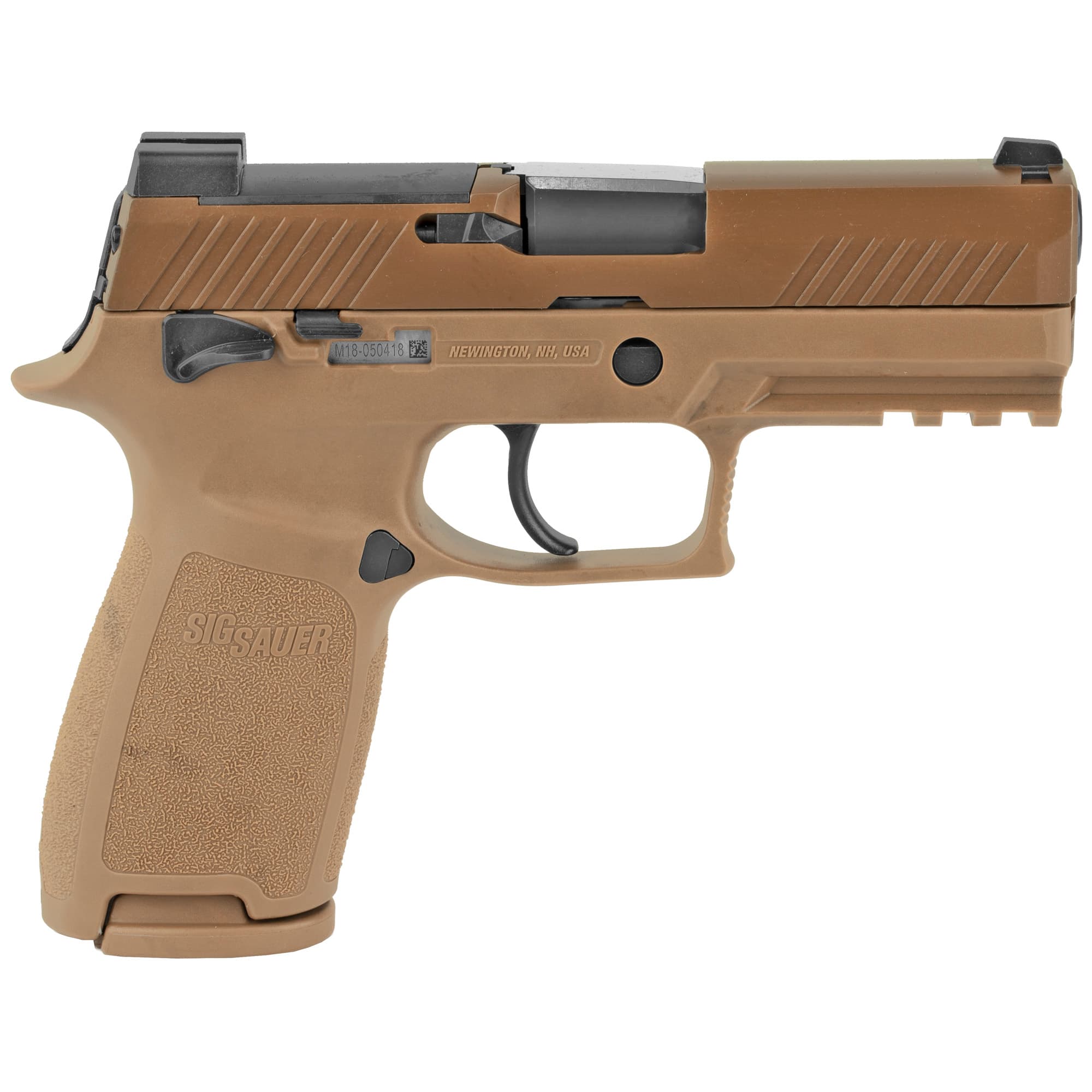 Sig Sauer P320 M18 9mm Luger 3.9 inch 17+1 Coyote Finish
