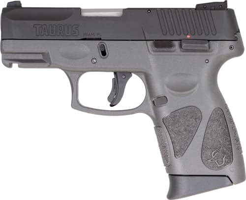 Taurus G2C Compact, 9mm Luger, 3.26 inch Barrel, 12+1, Gray/Black