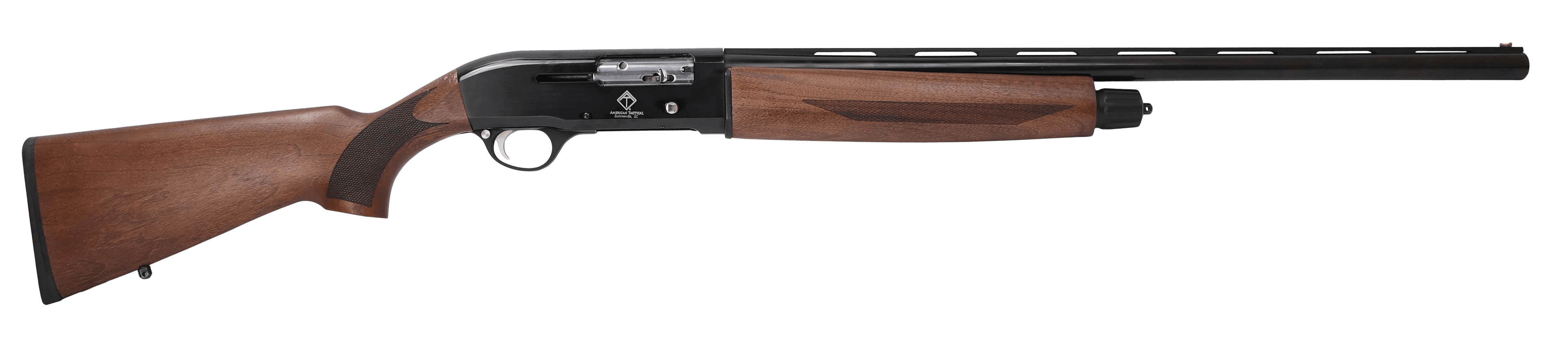 American Tactical Inc Scout 12 Gauge Scout 26in 4rd Wood Stock Brown
