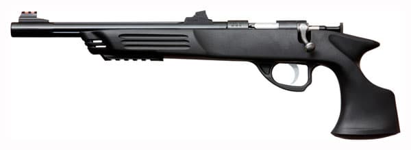 Keystone Crickett Synthetic Pistol 22 LR 10 in. Black Blued