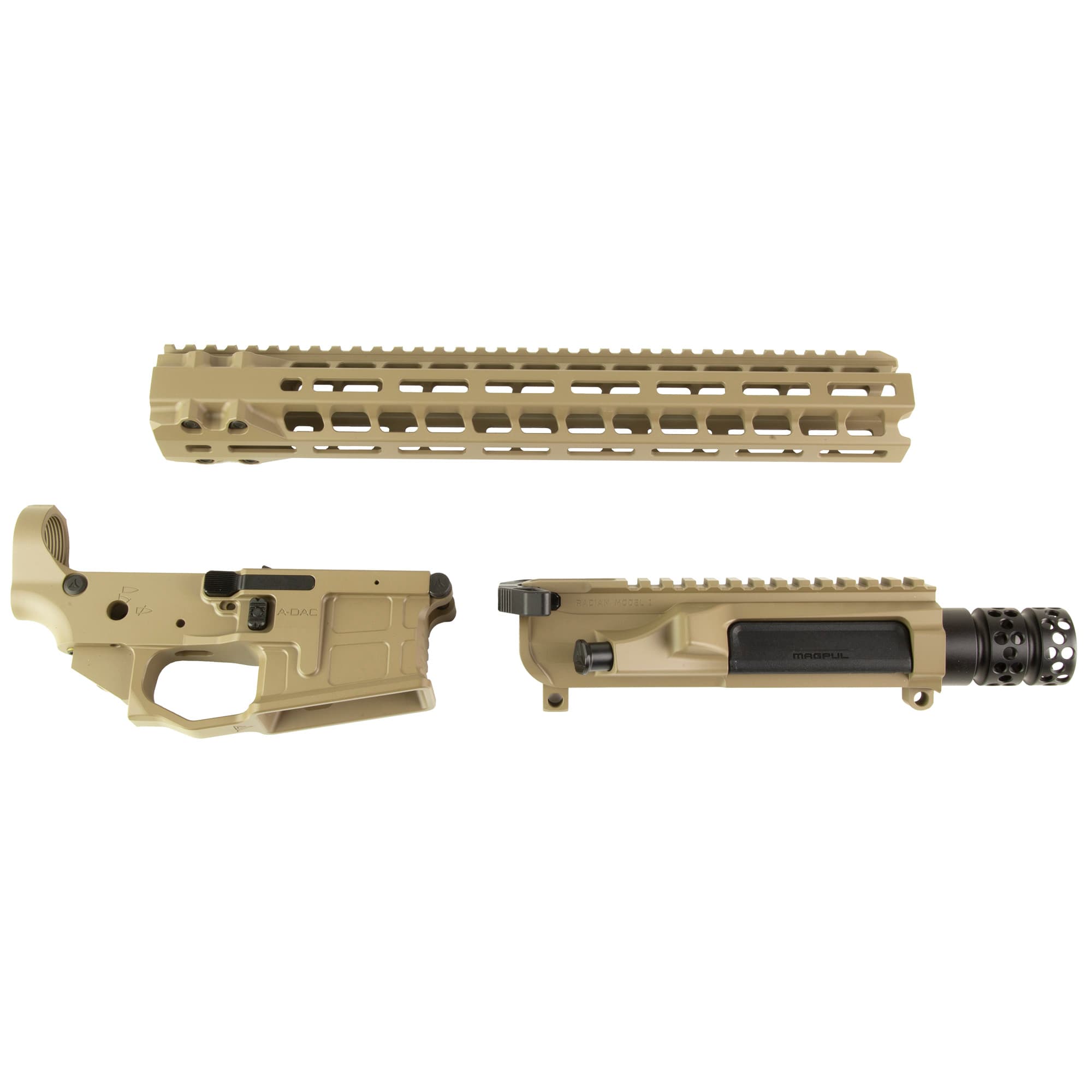 Radian Weapons R0414 Model 1 Multi Caliber Flat Dark Earth Cerakote