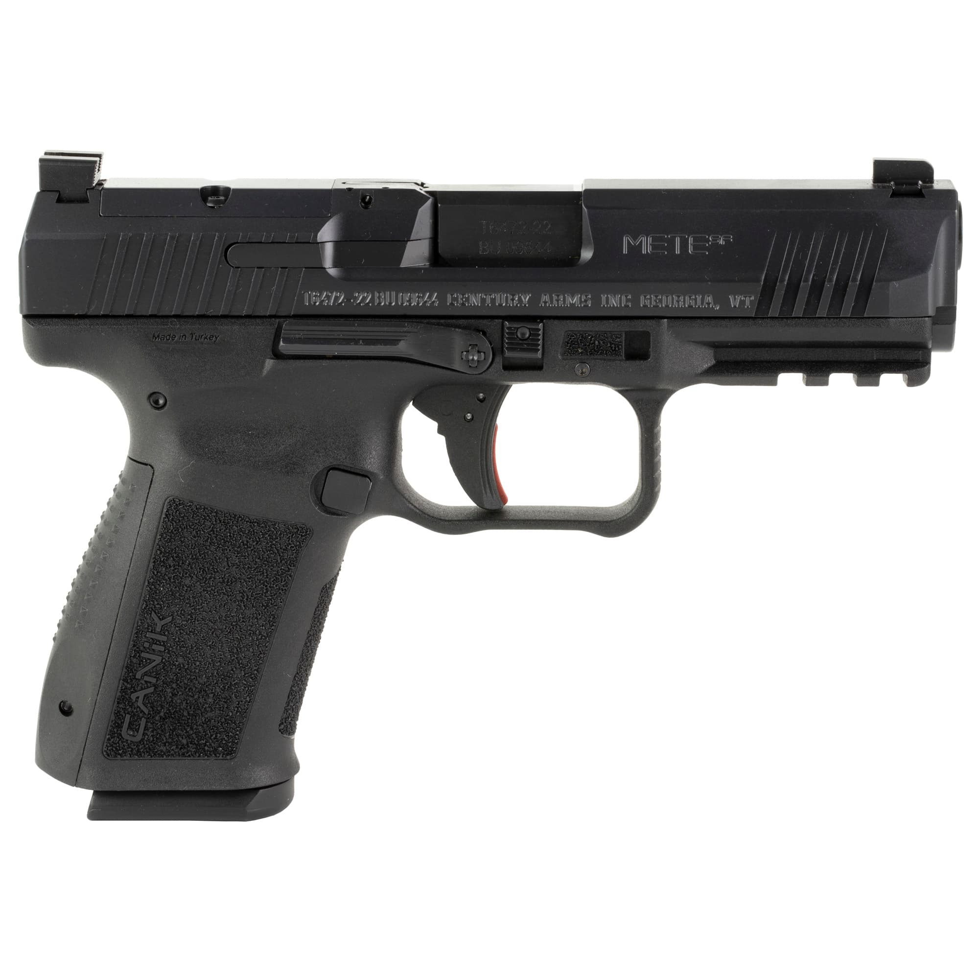CANIK METE SF Pistol - Black | 9mm | 4.08" Barrel | 2 - 15rd Mag | Full Accessory Kit
