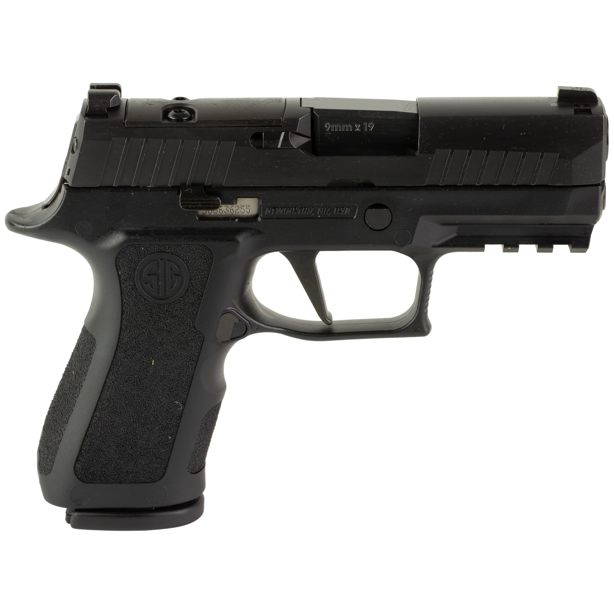 Sig Sauer, P320 XCompact, 9mm Luger, 3.6 in, 10+1, Nitron Slide, Stainless Frame