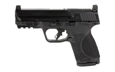 Smith and Wesson M and P M2.0 Compact 9mm Luger 4in 15+1 Matte Finish Optic Ready Serrated Slide