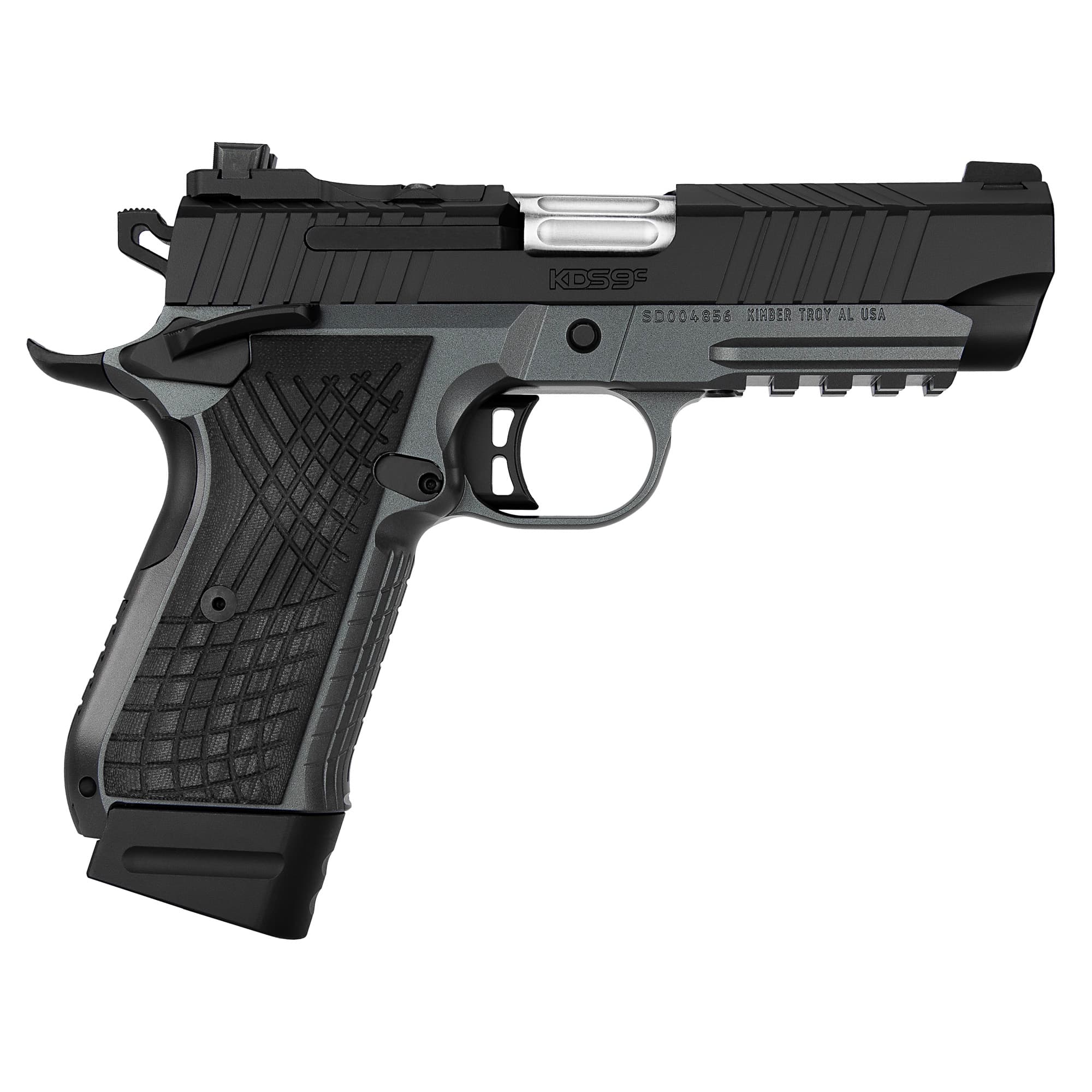 Kimber KDS9c RL Pistol 9mm 4.09 in. Black and Gray 18 rd.
