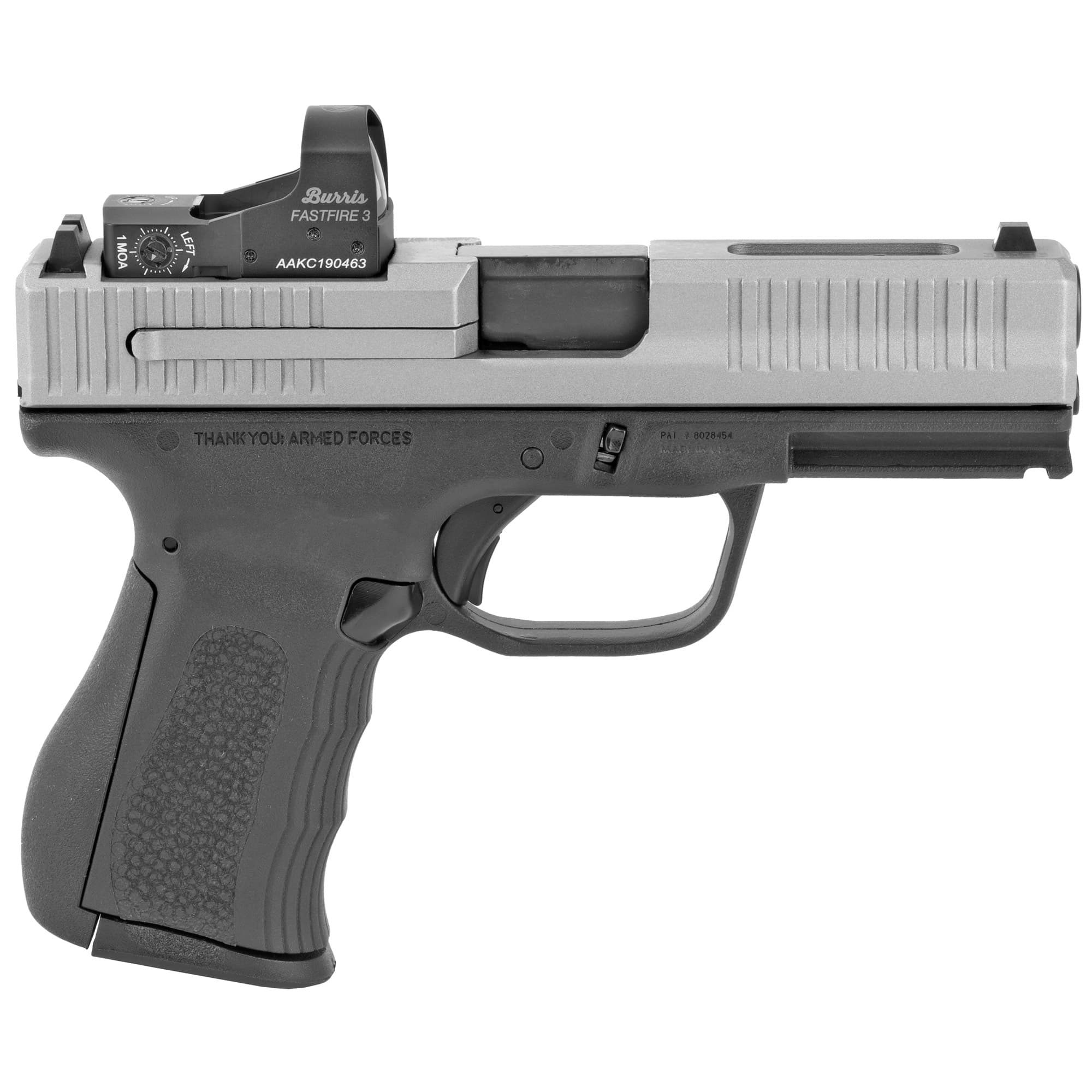 FMK Firearms Elite Handgun 9mm 14/rd 4" Barrel Black and Grey with FF3 Optic