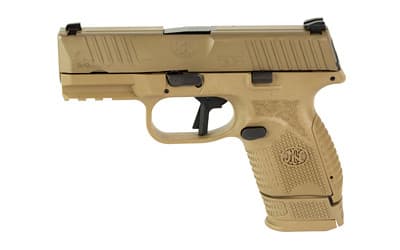 Fn 509 Compact, 9mm Luger, 3.70 in Barrel, 24+1 Capacity, Flat Dark Earth