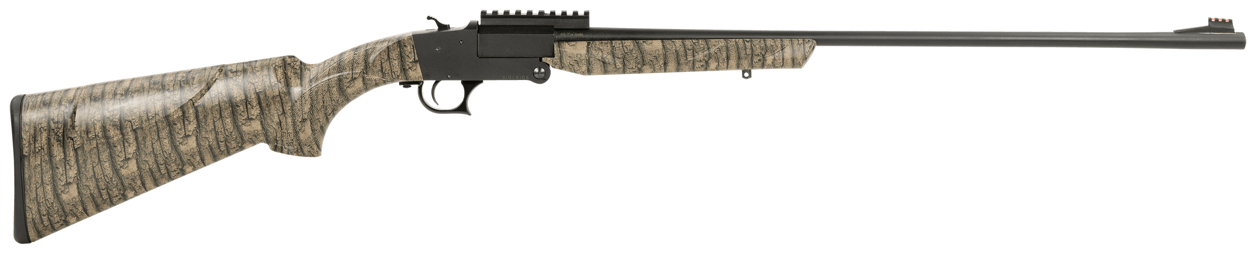 TR Imports Sidekick Full Size, 410 Bore, 26in. Barrel, 1rd, Mossy Oak Bottomland Camo Stock & Forend - Black (TH3626C)