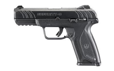 Ruger, Security-9, 9mm Luger, 4 inch, 10 Rounds, Blued Finish, Polymer Frame