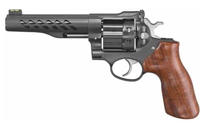 Ruger Super Gp100 5065 .357 Magnum and .38 Special 5.5 inch 8 round Matte PVD Hogue Hardwood Grip