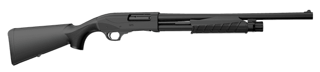 RETAY USA GPS Tactical 12GA, 18.5in. Barrel, 5rd, Synth. Stock & Forend - Black (GPSTAC18)