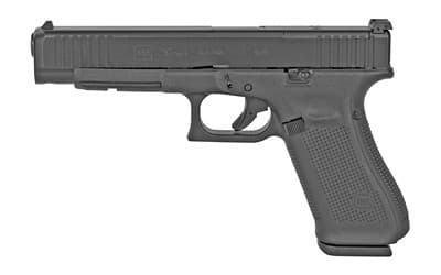 Glock 34 Gen 5 MOS, 9mm, 5.31in. Barrel, 17rd - Black (PR34555FSMOS)