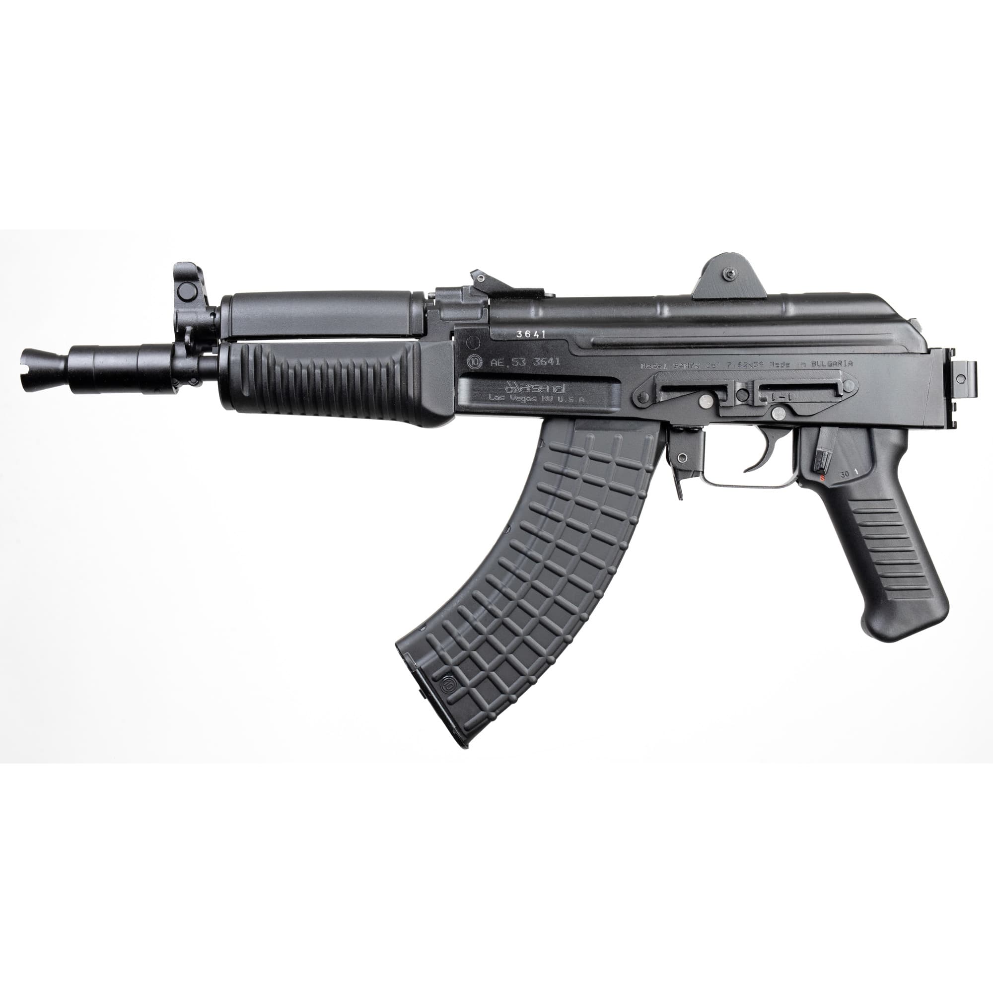 Arsenal Sam7k44 7.62x39mm 8.5" 5 Rounds Matte Semi Automatic Pistol