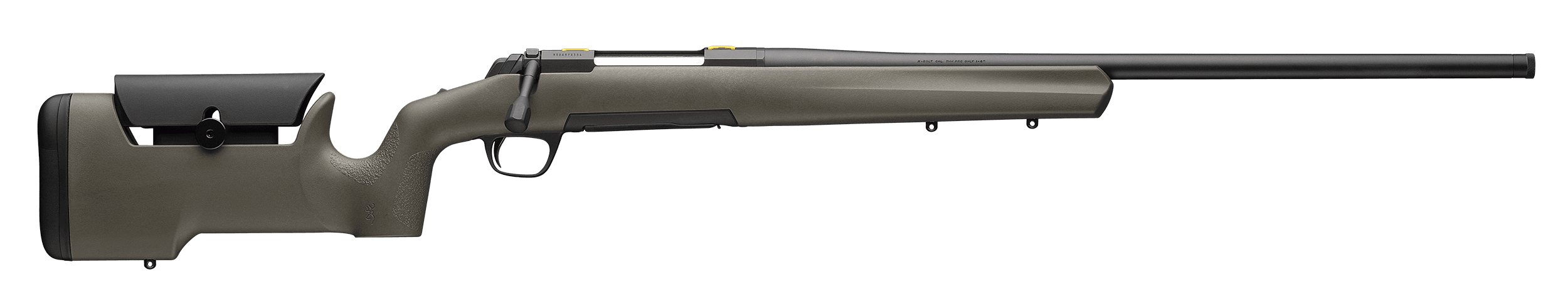 Browning X-Bolt Max LR 300 Winchester Magnum 26 in 3 Round OD Green Fluted