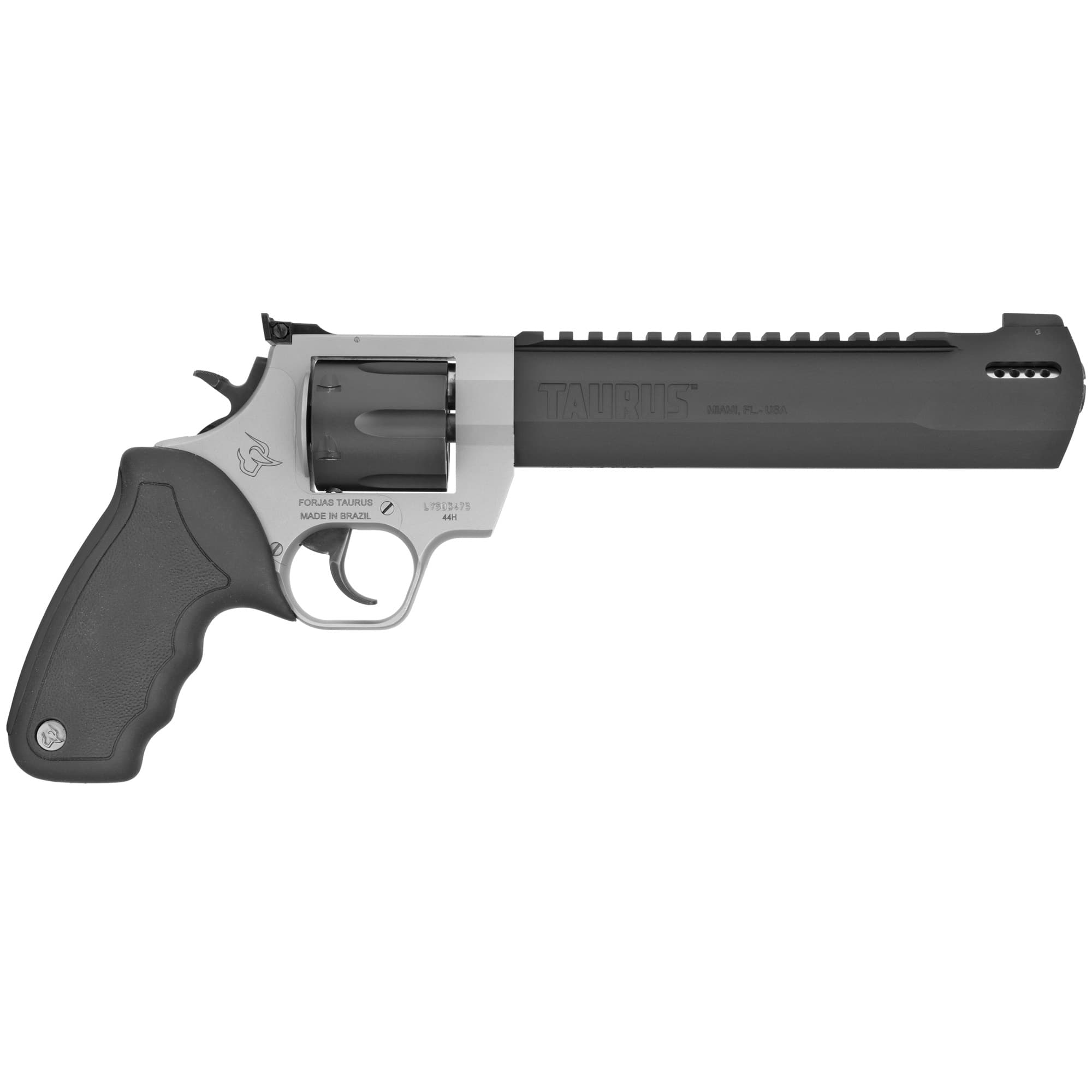 Taurus Raging Hunter .44 Mag 8.37 inch 6 round Two Tone Gray Stainless Grip