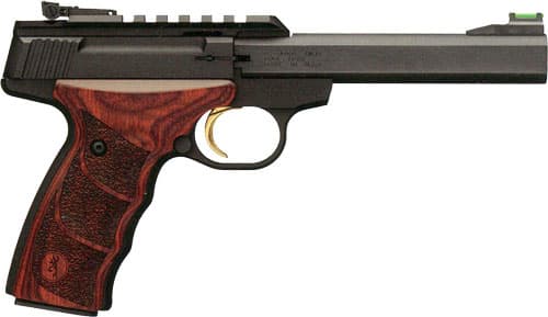 Browning Buck Mark Plus 22 Long Rifle 5.5in 10 Rounds Matte Serrated Rosewood Grip