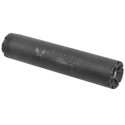 SilencerCo Sparrow 22 Rimfire Suppressor .22LR Stainless Steel Black