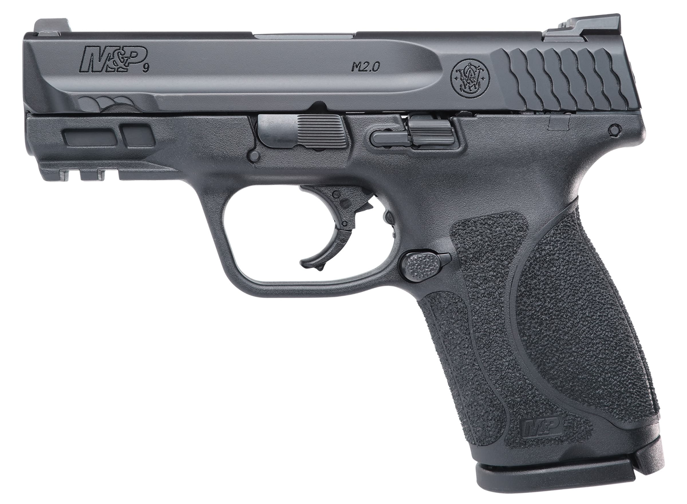 Smith & Wesson M&P M2.0 9mm 3.6in 10rd No Thumb Safety MA Compliant