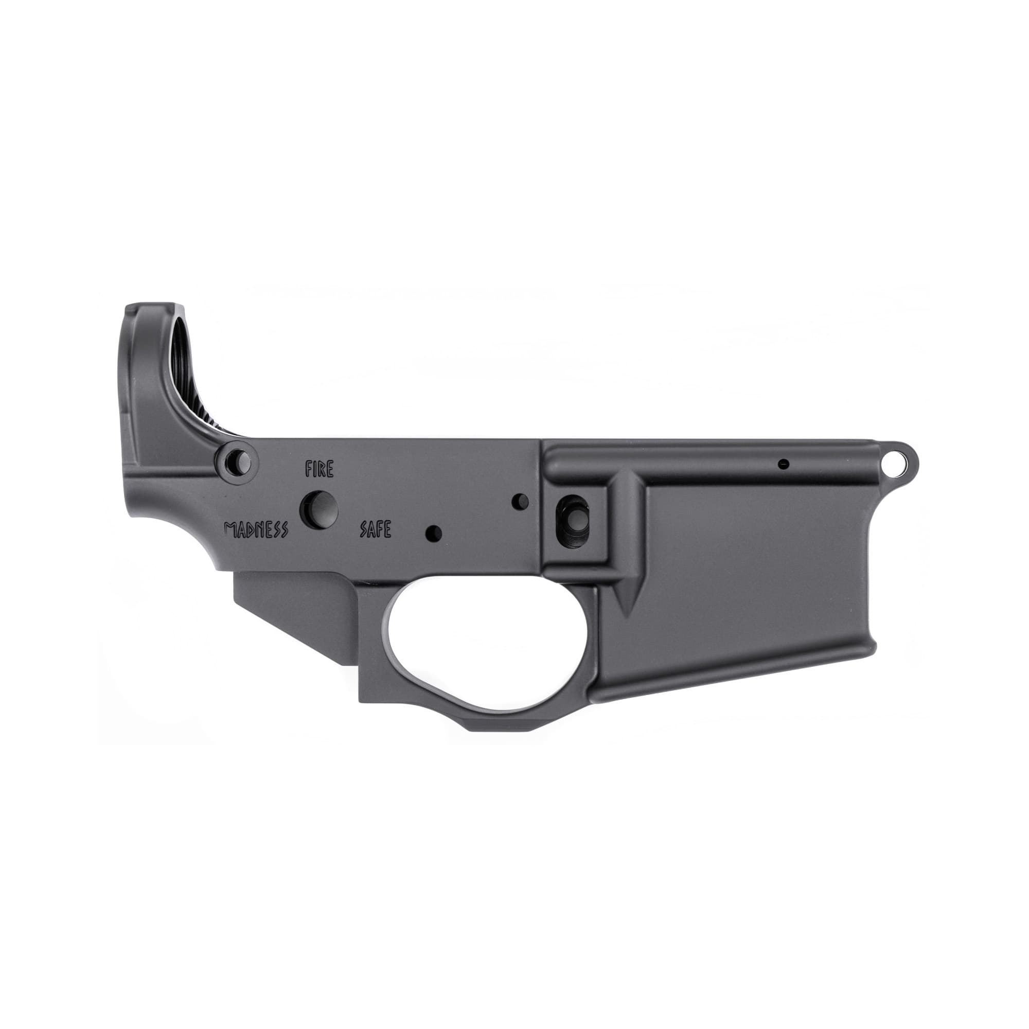 Spikes STLS031 Viking Stripped Lower Receiver Multi-Caliber 7075-T6 Aluminum Black Anodized for AR-15