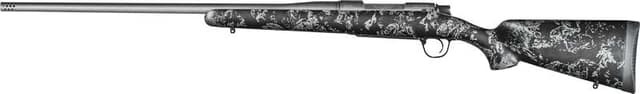 Christensen Arms 8010107800 Mesa FFT 7mm Rem Mag 3+1 22" Threaded Barrel, Tungsten Gray Cerakote, Black with Gray Webbing Stock