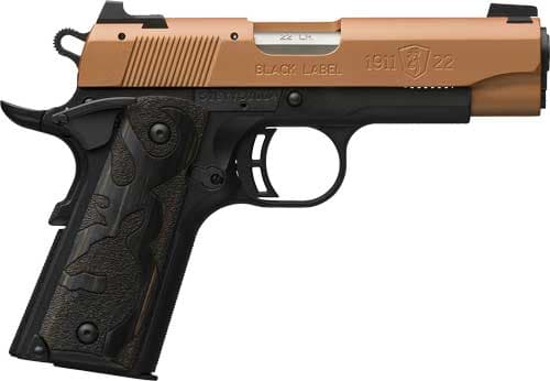 Browning 1911-22 22 Long Rifle 3.63 Inch 10 Rounds Copper Cerakote Matte Finish
