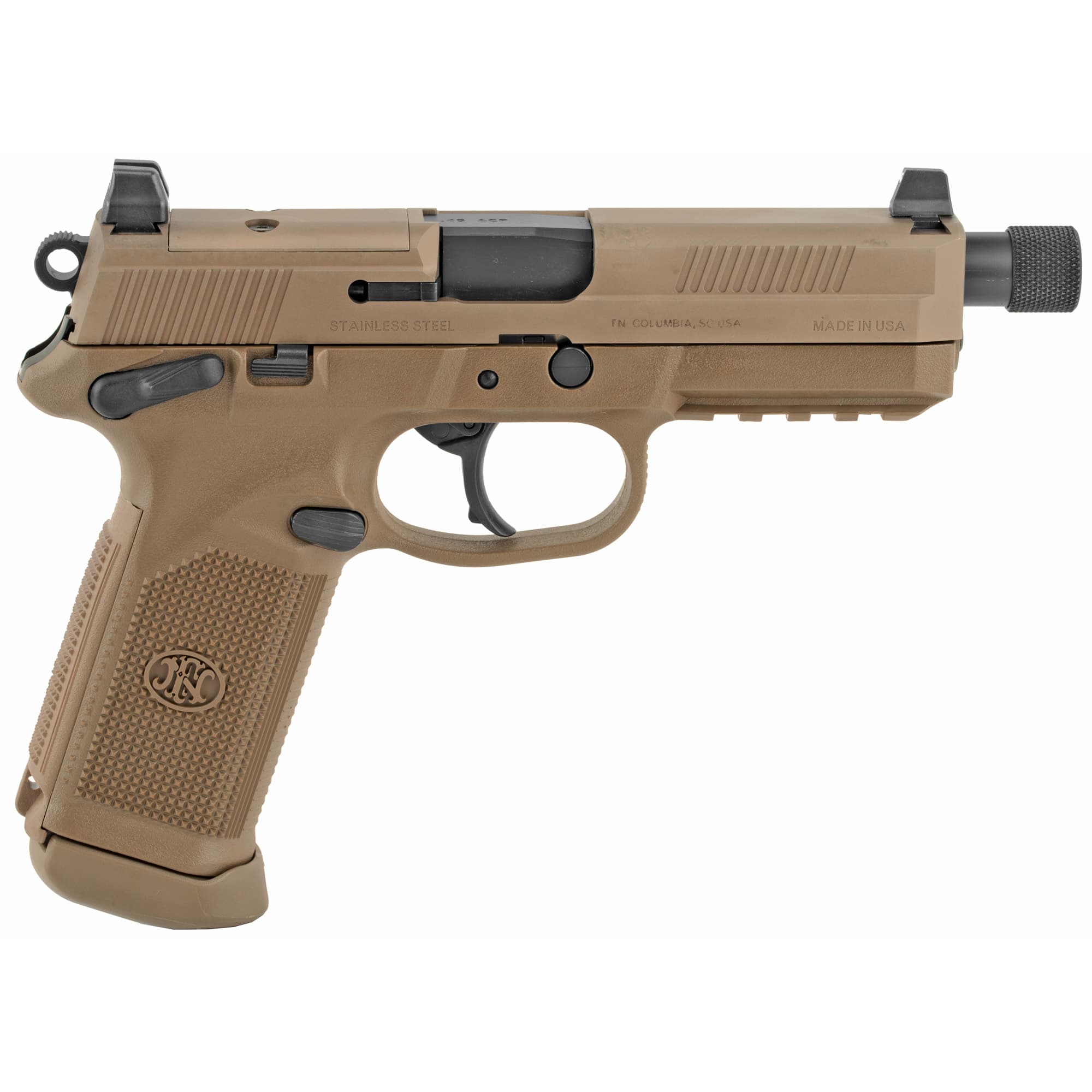 Fn Fnx Tactical 45 Acp 5.3in 15 Rounds Flat Dark Earth