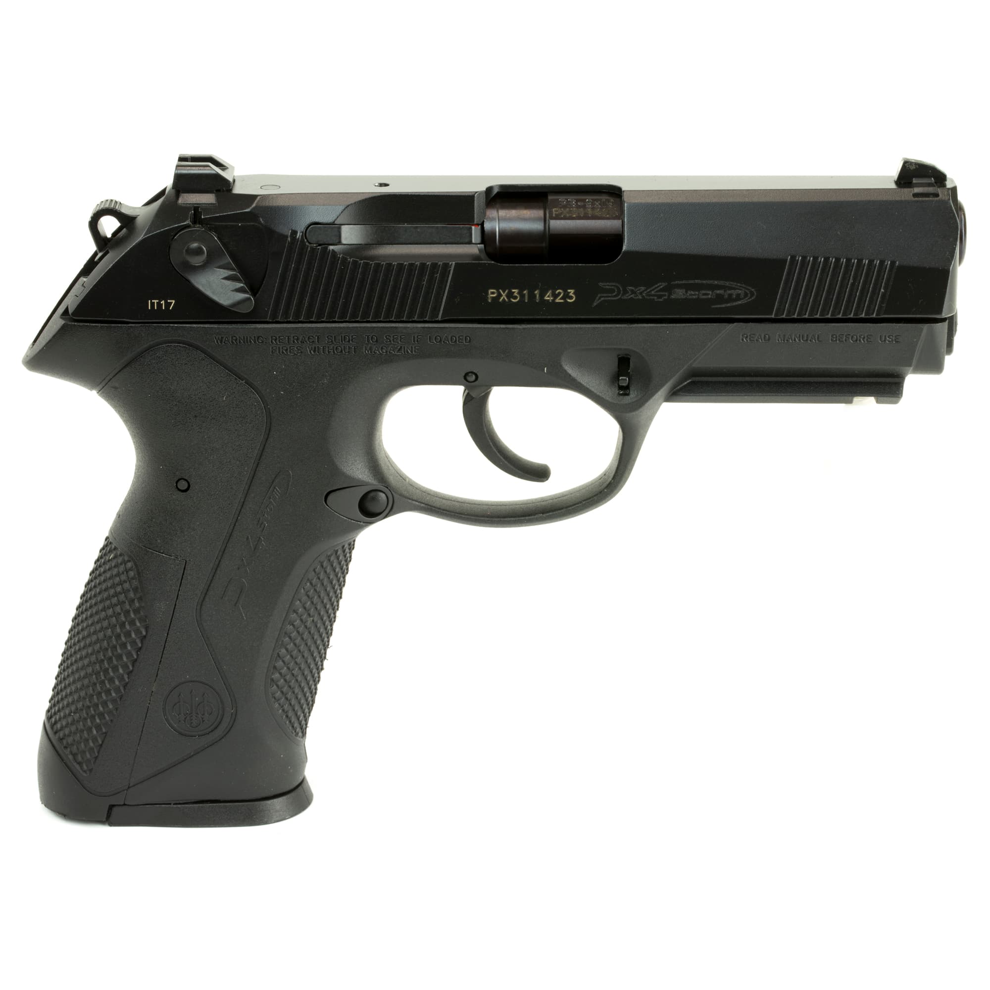 Beretta Px4 Storm 9mm Luger 4.1in 10+1 Bruniton Serrated Steel Slide