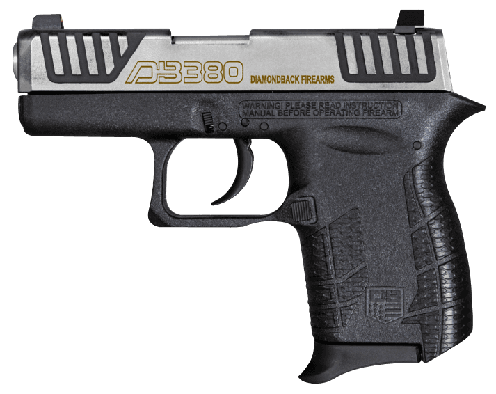 Diamondback DB380 Gen IV 380 ACP 2.8 in 6 Rounds Duo Tone Mint Polymer Stainless