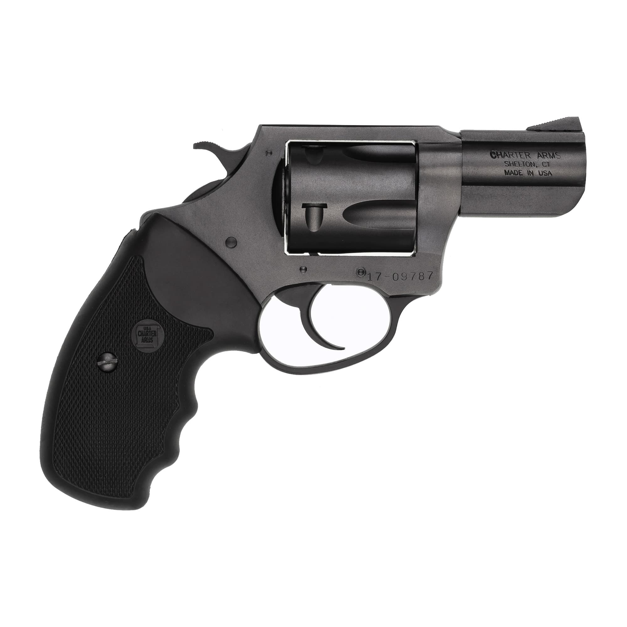 Charter Arms Mag Pug Revolver 357 Mag. Black Full Grip Single 2.2 in. 5 rd.