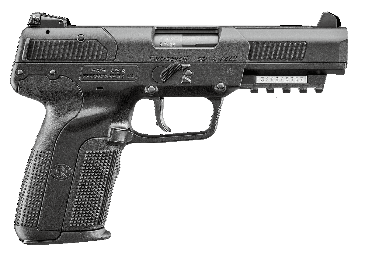 FN Five-seveN 5.7x28mm 4.8" 10rd Matte Polymer Frame Serrated Slide