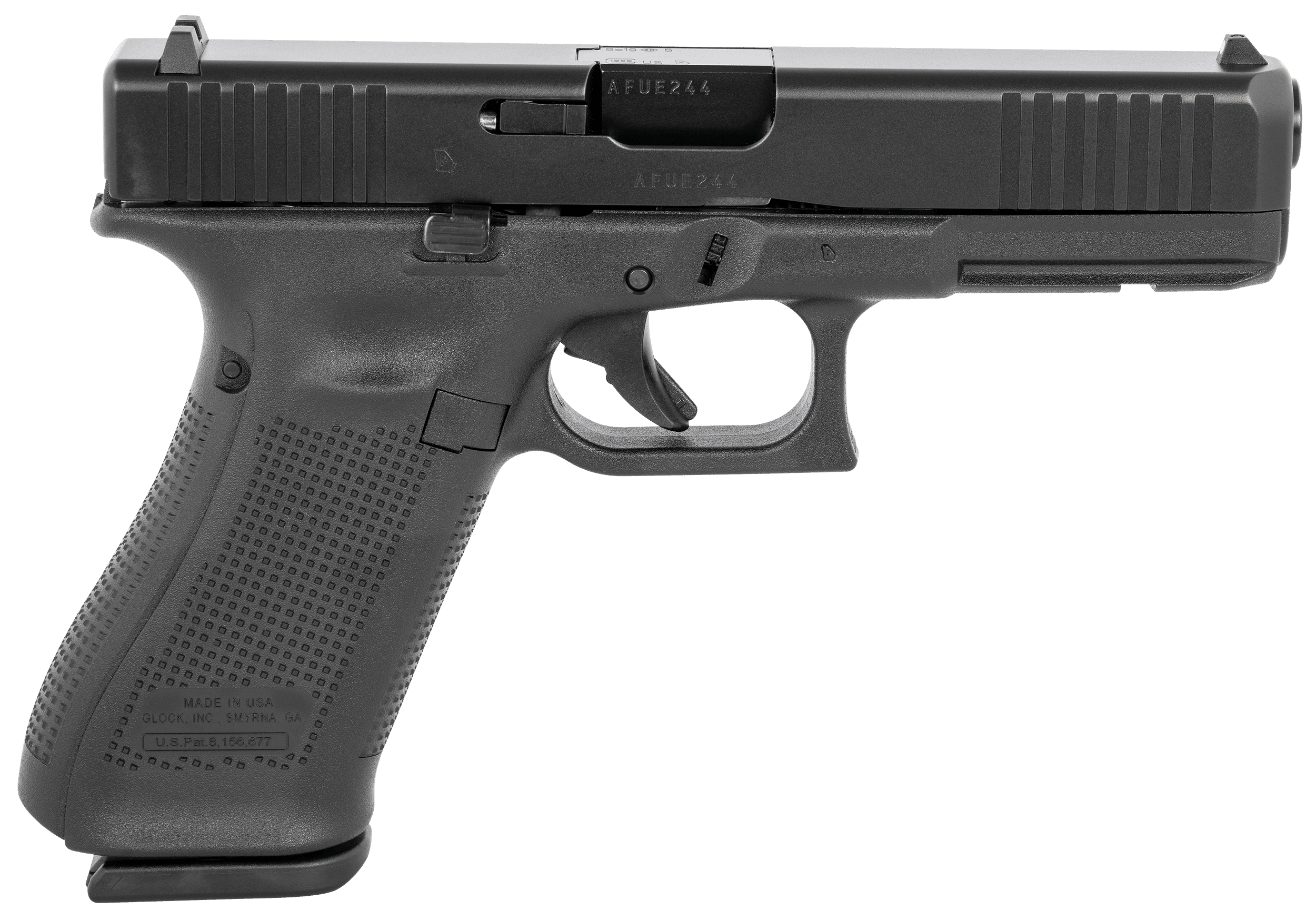 Glock G17 Gen 5 9mm Luger 4.49in 17rd Black Finish