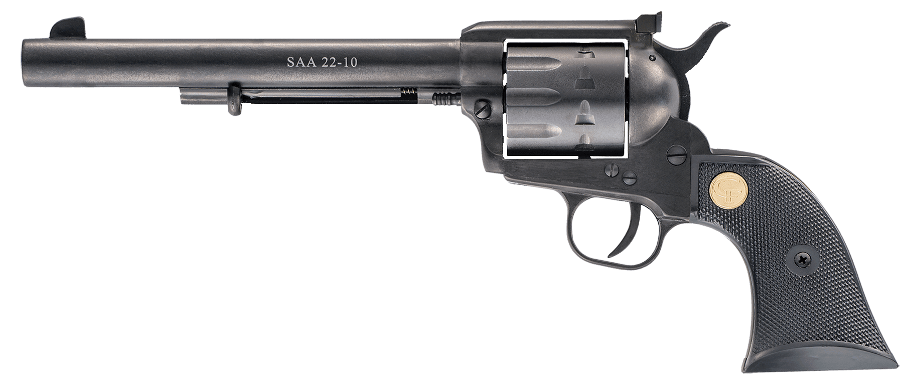 Chiappa Firearms SAA 1873 22 Long Rifle 7.5 Inch 10 Shot Blued Steel Frame