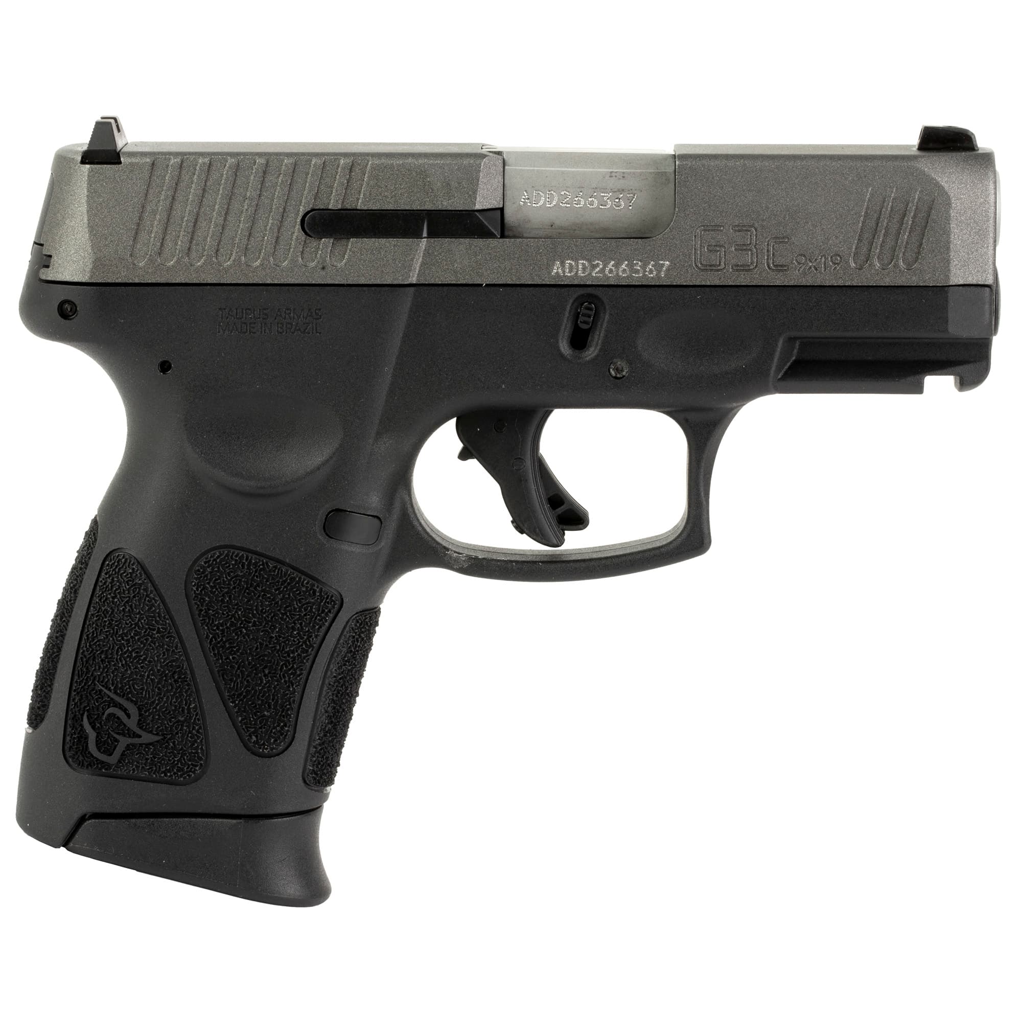 Taurus G3c 9mm Luger 3.2 inch 12 Rounds Tungsten Black